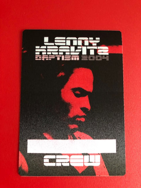 Lenny Kravitz - Baptism Tour 2004 - Backstage Pass